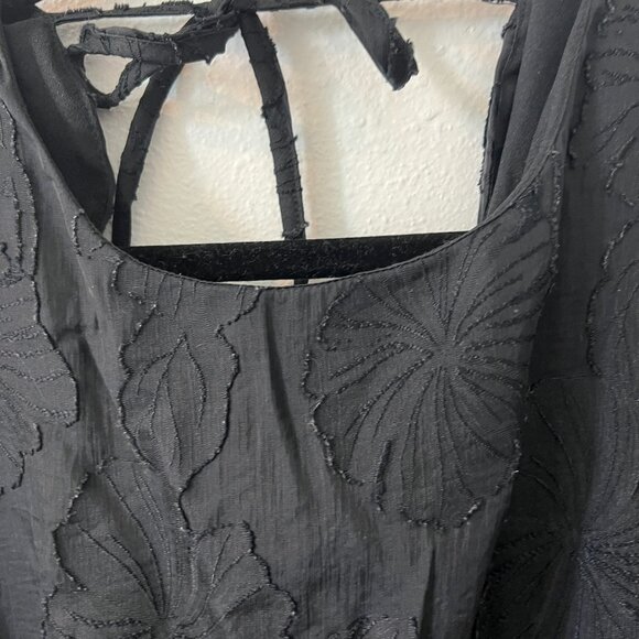 Kika Vargas x Target Puff Sleeve Black Dress – 4X - Picture 1 of 6